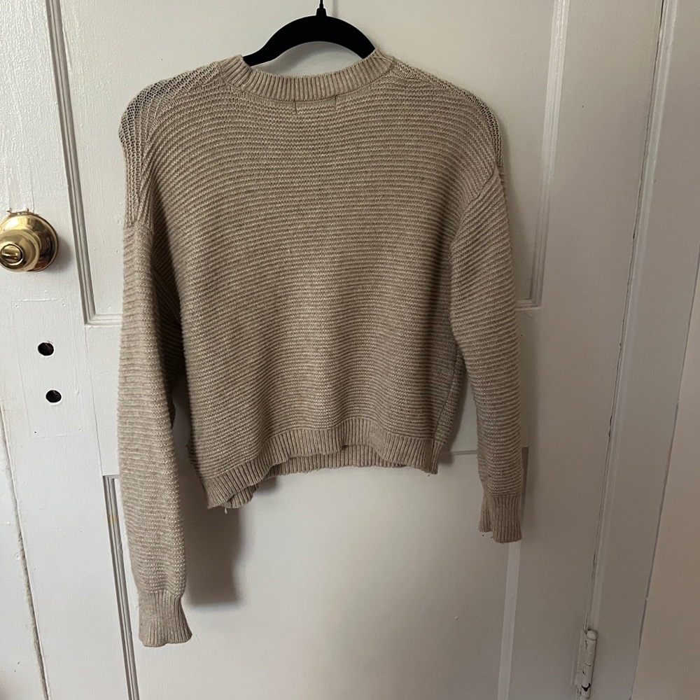 Cozy Beige Sweater - Picture 2 of 4